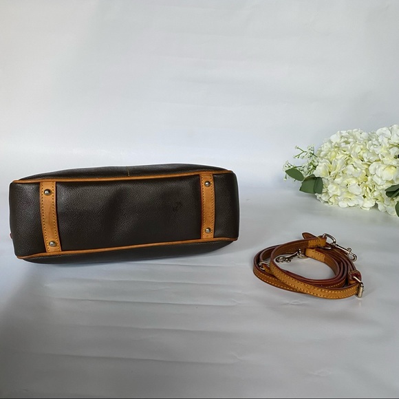 DOONEY & BOURKE Small Handbag/Crossbody Pebble Grain Daniela Satchel - Picture 2 of 9